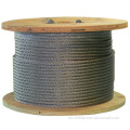 Precio de fábrica directo galvanizado de 16 mm de alambre de acero con cuerda